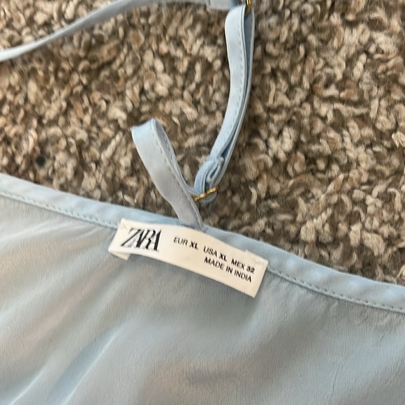 ZARA SATIN STRETCH TEDDY SZ XL - Picture 4 of 5